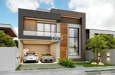 Casa em condomínio  com 3 dormitórios à venda com 223m² por r$ 1.790.000,00 no bairro aviação - são josé dos pinhais / pr