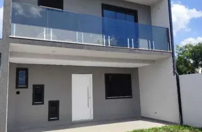 Sobrado com 3 dormitórios à venda, 150 m² por r$ 780.000,00 - fazendinha - curitiba/pr