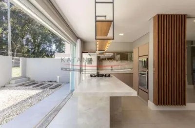Casa com 3 dormitórios para alugar, 223 m² por r$ 12.000,00 mês - atuba - curitiba/pr