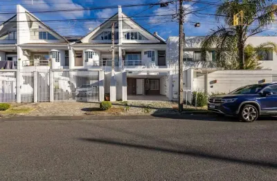 Sobrado triplex semimobiliado com 4 quartos à venda, 186 m² por r$ 1.300.000,00  - campina do siqueira - curitiba/pr