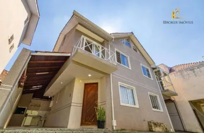 Sobrado semimobiliado com 2 quartos + ático à venda, 108 m² por r$ 499.000 - xaxim - curitiba/pr