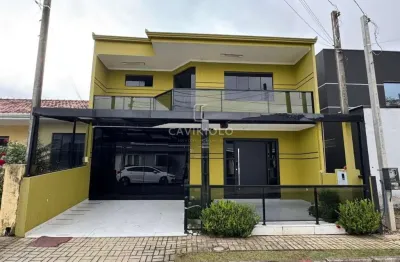 Sobrado em condomínio fechado com área gourmet completa – santa terezinha