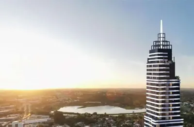 Unidade exclusiva no 17º andar com 3 vagas de garagem , casa milano, champagnat/ bigorrilho  a venda.