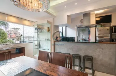 Apartamento mobiliado no ecoville – 3 dormitórios e lazer completo!