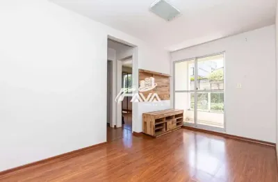 Apartamento 2 quartos, 1 suíte, 1 vaga de garagem, au: 49,64m², ed champ ville, bairro alto, curitiba/pr