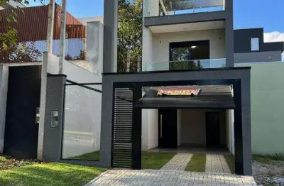 Triplex à venda no pineville com 3 quartos, sendo 1 suíte e garagem