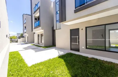 Sobrado triplex novo em condomínio com 3 suítes no capão raso