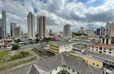 Apartamento com 1 dormitório à venda, 43 m² por r$ 290.000 - centro - curitiba/pr