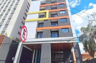 Para Locação Apartamento 2 quartos tendo sacada com churrasqueira, Condomínio Clube CENA LIVING , Rua José Loureiro, 770, Centro, Curitiba Paraná