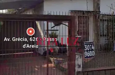 Terreno à venda na avenida grécia, 626, passo da areia, porto alegre por r$ 499.000
