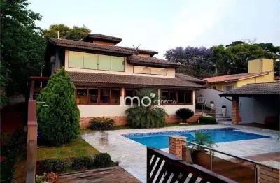 Casa com 5 dormitórios à venda, 500 m² por r$ 1.690.000,00 - fazenda hotel são bento do recreio - valinhos/sp