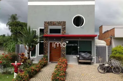 Casa 3 quartos sendo 2 suítes res. portal do bosque - louveira/sp  piscina, área gourmet, 3 vagas !