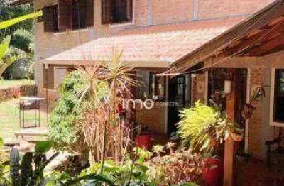 Casa de condomínio com 6 dormitórios à venda, 611 m² por r$ 3.100.000 - fazenda campo verde - jundiaí/sp