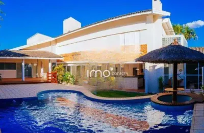 Casa com 4 dormitórios à venda, 479 m² por r$ 2.850.000 - condomínio monte carlo - valinhos/sp