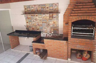 Vende se casa sobrado no jardim ana luiza  210m² a.c  3 quartos 3 banheiros, varanda, área gourmet , avalia permuta com apto menor valor ,  financia !