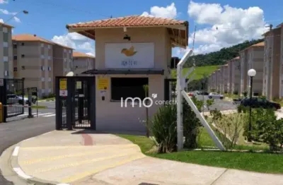 Apartamento com 2 dormitórios à venda, 48 m² por r$ 243.800,00 - loteamento nova espírito santo - valinhos/sp