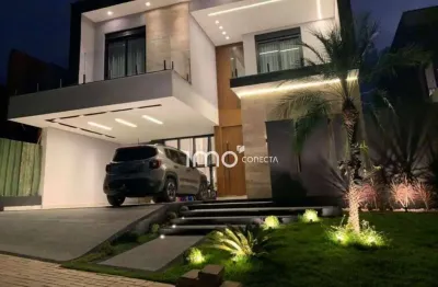 Casa com 4quartos, sendo 3 suítes à venda, 265 m² - condomínio brisas de jundiaí - jundiaí/sp