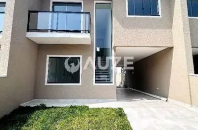 Sobrado à venda em condomínio fechado no costeira, são josé dos pinhais, pr