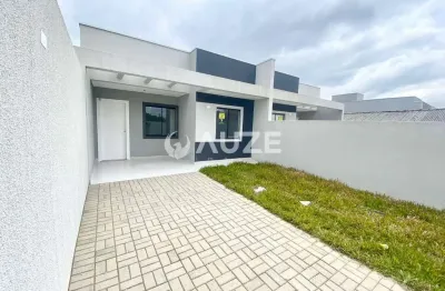 Casa á venda no costeira araucária/pr- 3 quartos sendo 1 suíte - com espaço goumet