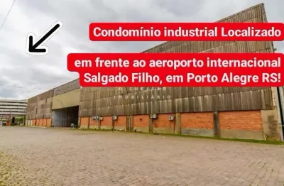 Barracão / galpão / depósito para alugar na avenida severo dullius, 1995, são joão, porto alegre por r$ 22.100