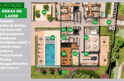 Apto 3 dorms, suíte, 77 m2 privativos - équi seminário