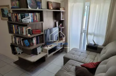 Apartamento à venda, jardim gurilândia, taubaté, com dois dormitórios e uma vaga de garagem.