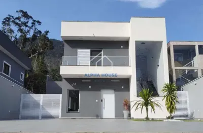 Sobrado à venda, mar verde ii, caraguatatuba, com três suíte, mobiliada.