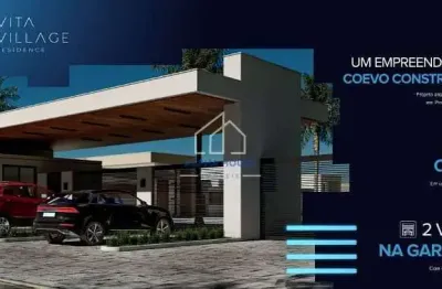 Casa à venda, condomínio vita village, com três dormitórios sendo uma suíte e garagem  para dois ca