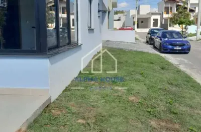 Linda casa para venda com 02 suítes, jardim de inverno e churrasqueira no condominio vila romana em