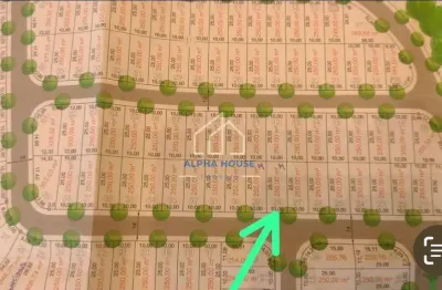 Terreno à venda, condomínio visconde da palmeira, com 250m2.