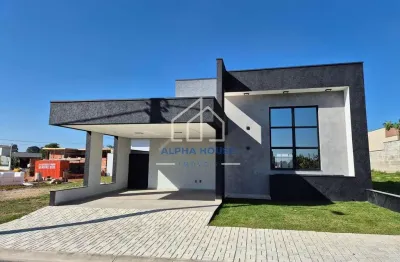 Casa à venda, condomínio pérola do vale, tremembé, com três dormitórios sendo uma suíte e área gour