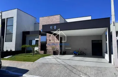 Casa à venda, condomínio parque das araucárias, tremembé, com três suítes.