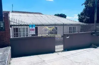 Casa para venda em araucária / pr no bairro iguaçu, excelente localização, 4 quadras do parque cach