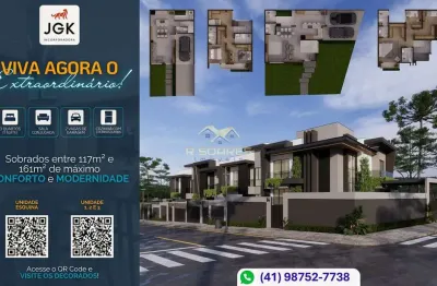 Sobrados luxuosos a poucos passos da igreja matriz – acabamento premium e fachada moderna! localiza