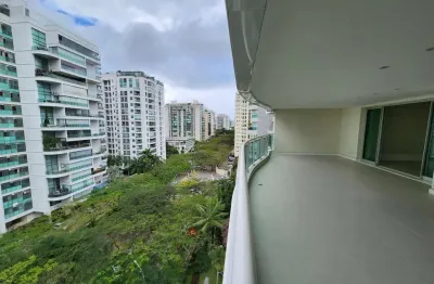 Apartamento para venda em rio de janeiro, barra da tijuca, 4 dormitórios, 4 suítes, 6 banheiros, 3 vagas