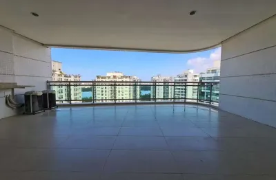 Apartamento para venda em rio de janeiro, barra da tijuca, 4 dormitórios, 4 suítes, 6 banheiros, 3 vagas