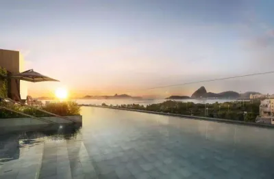Apartamento para venda em rio de janeiro, glória, 2 dormitórios, 1 suíte, 2 banheiros, 1 vaga