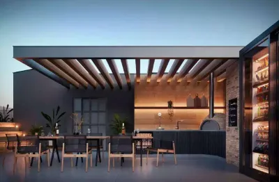 Cobertura duplex para venda em rio de janeiro, tijuca, 1 dormitório, 1 banheiro