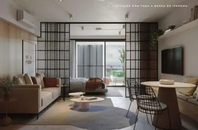 Studio para venda em rio de janeiro, ipanema, 2 dormitórios, 2 suítes, 2 banheiros