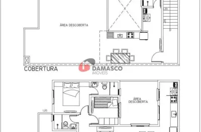 Apartamento com 2 quartos à venda na Rua Manoel Ferraz, 226, Vila Humaitá, Santo André