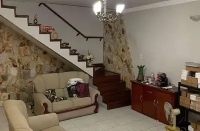 Sobrado à venda 3 quartos, 2 vagas, 217m², santa maria, são caetano do sul - sp