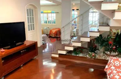 Sobrado à venda 4 quartos, 1 suite, 3 vagas, barcelona, são caetano do sul - sp