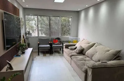 Apartamento de 109m² com 3 dormitórios e à venda, barcelona, são caetano do sul, sp