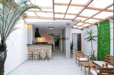 Casa toda térrea totalmente atualizada + ar split e espaço gourmet, santa maria, são caetano do sul, sp