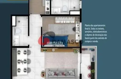 Apartamento com 2 quartos à venda na Alameda São Caetano, 1398, Santa Maria, São Caetano do Sul