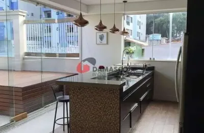 Cobertura à venda 2 quartos, 1 suite, 3 vagas, 180m², santa maria, são caetano do sul - sp