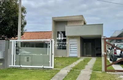 Casa para venda em tramandaí, zona nova, 3 dormitórios, 1 suíte, 2 banheiros, 1 vaga