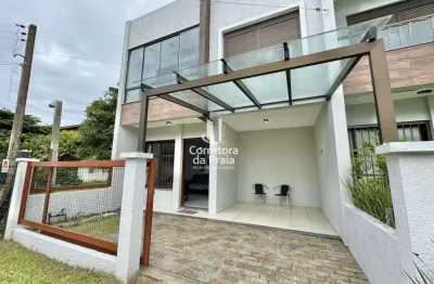 Duplex para venda em imbé, centro, 3 dormitórios, 1 suíte, 3 banheiros, 1 vaga
