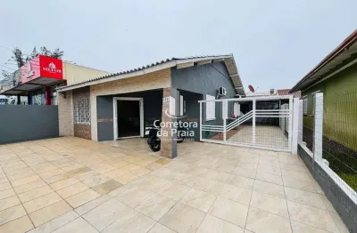 Casa para venda em tramandaí, centro, 2 dormitórios, 2 banheiros, 3 vagas
