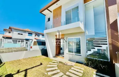 Duplex para venda em tramandaí, recanto da lagoa, 3 dormitórios, 1 suíte, 3 banheiros, 1 vaga